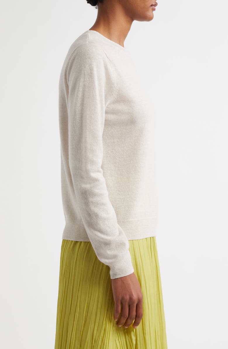 MARGARET O'LEARY Cashmere & Linen Crewneck Sweater, Alternate, color, 