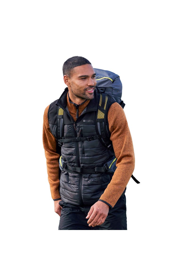Turbine II Hybrid Padded Vest, Alternate, color, Black