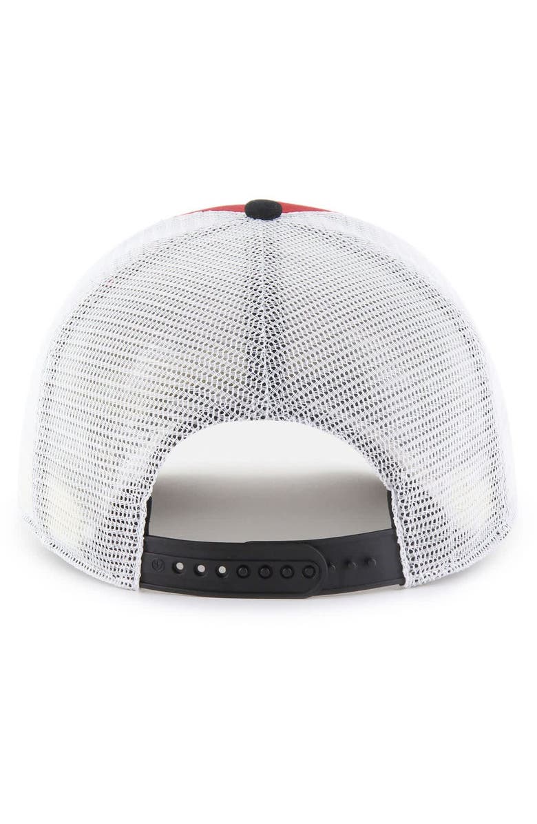 '47 Youth '47 Garnet/Black South Carolina Gamecocks Super Stripe Hitch Adjustable Trucker Hat, Alternate, color, Garnet