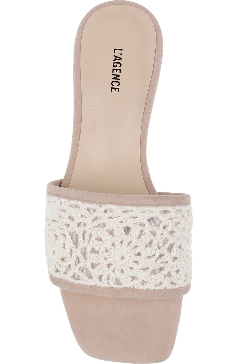 L'AGENCE Armelle Slide Sandal, Alternate, color,