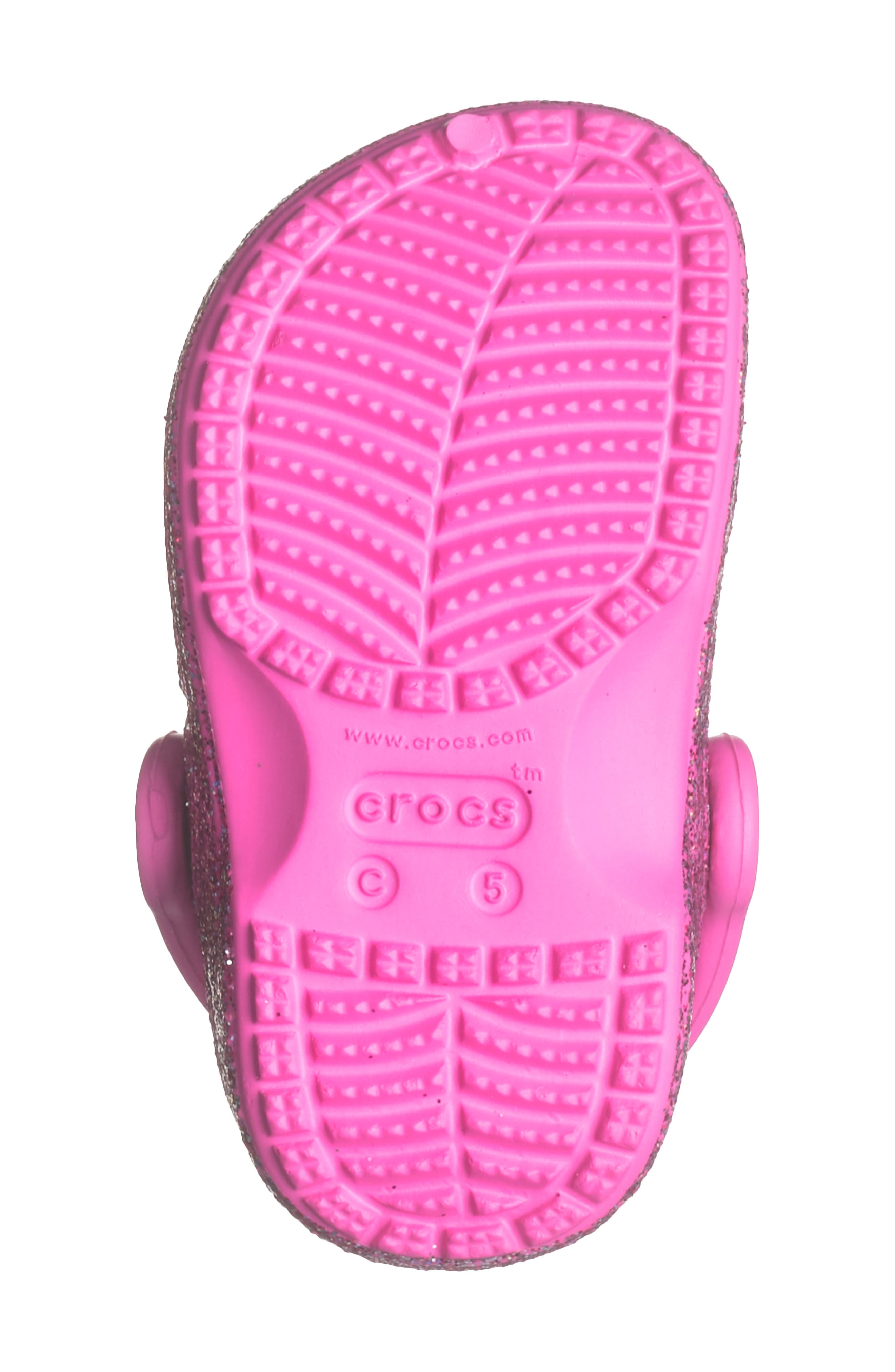 CROCS Baya Glitter Clog, Alternate, color, Gmg
