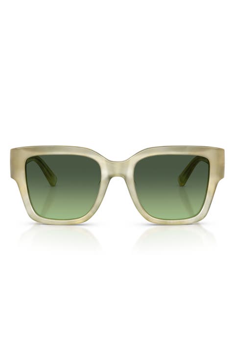 52mm Square Sunglasses
