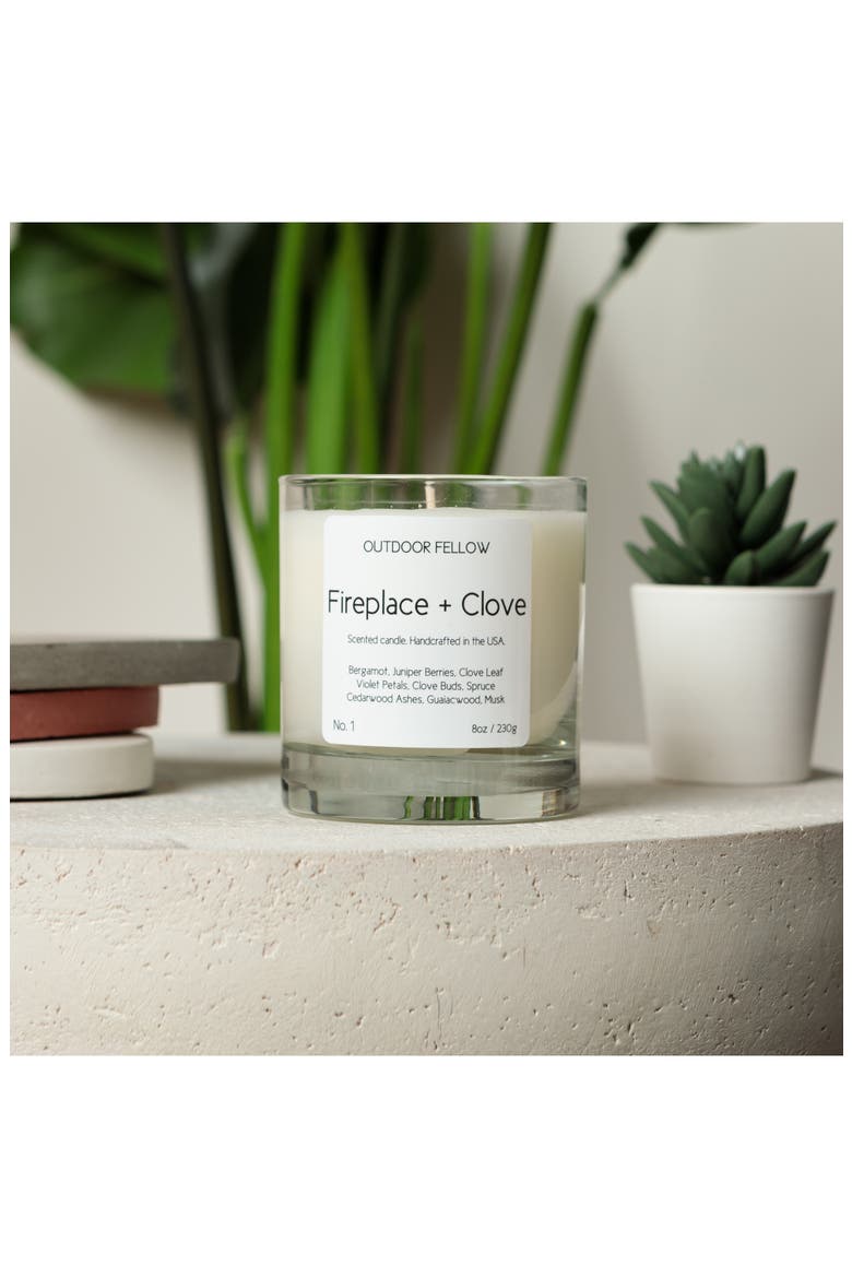No. 1 Fireplace + Clove Scented Candle, Alternate, color, FIREPLACE AND COVE