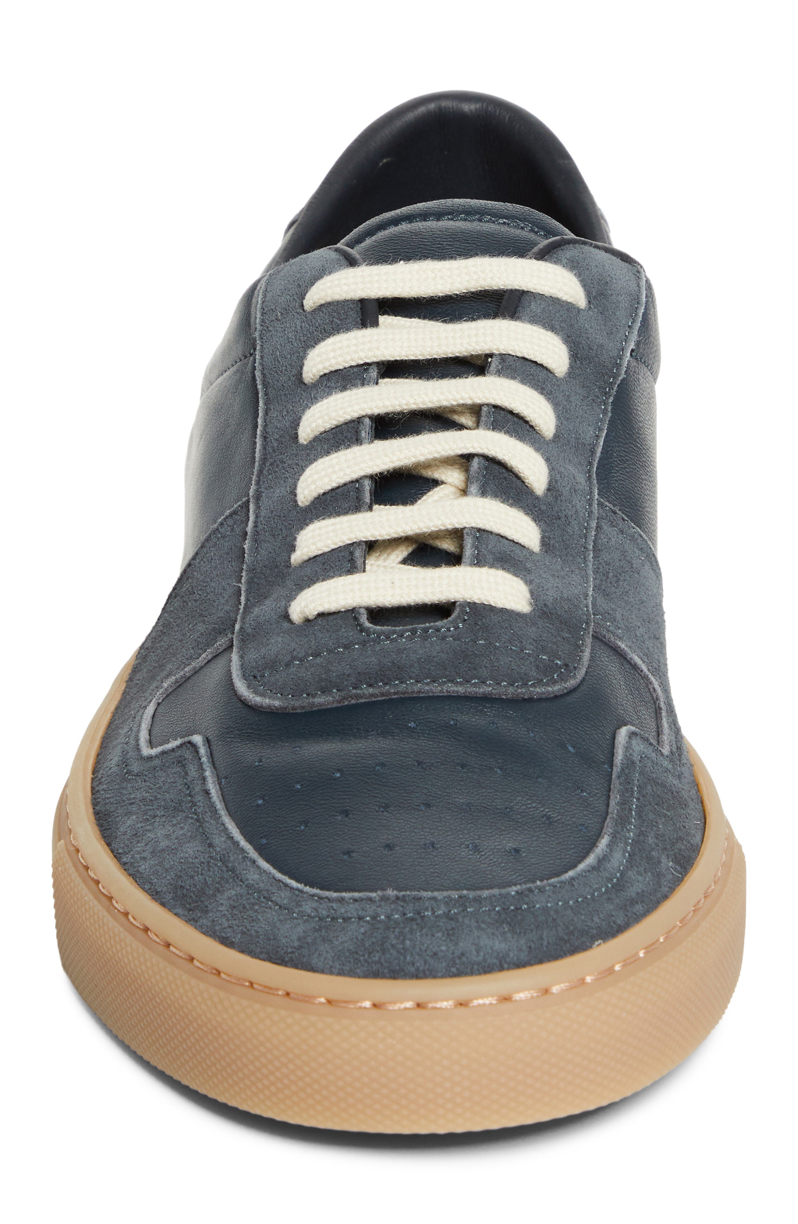 BBall Slim Low Top Sneaker, Alternate, color, NAVY