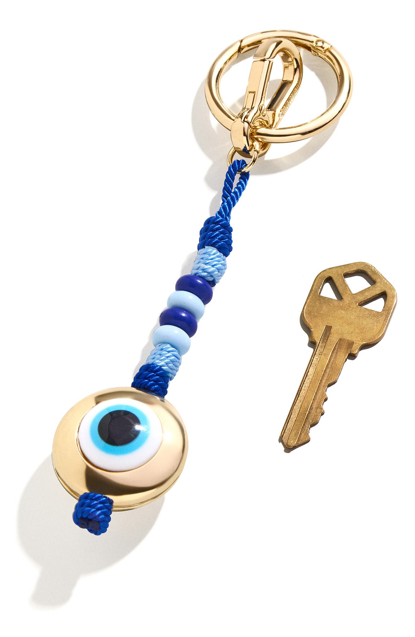 BaubleBar Eyes Off Envy Bag Charm, Alternate, color, Blue