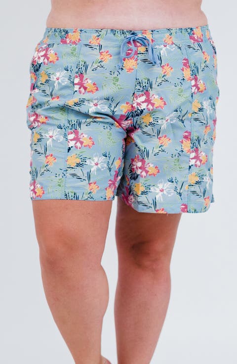 Plus Size 7" Board Shorts