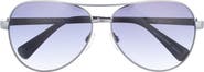 Cole Haan 59mm Heritage Aviator Sunglasses