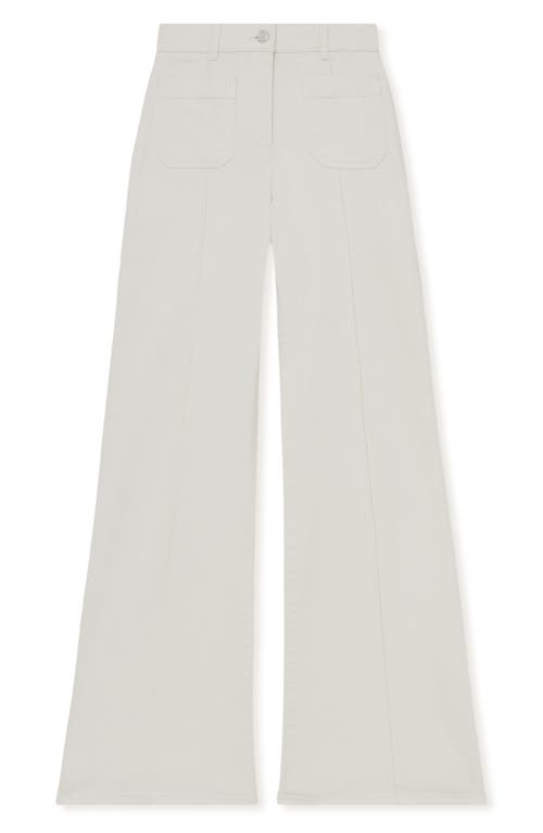 Reiss Sakura Flare Jeans In Sand