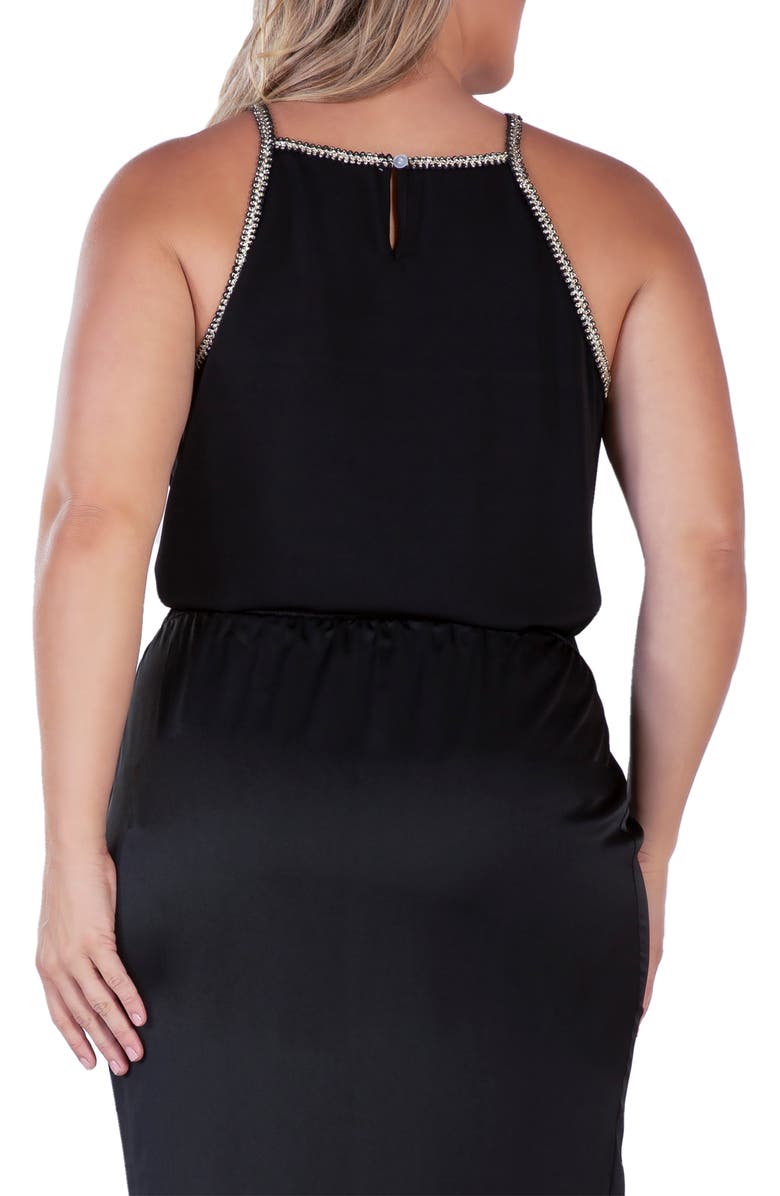 Standards & Practices Metallic Trim Tank, Alternate, color, Black