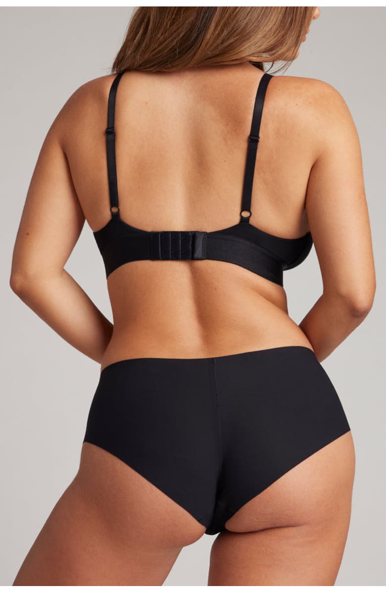 Negative Underwear Base Boy Short, Alternate, color, Black