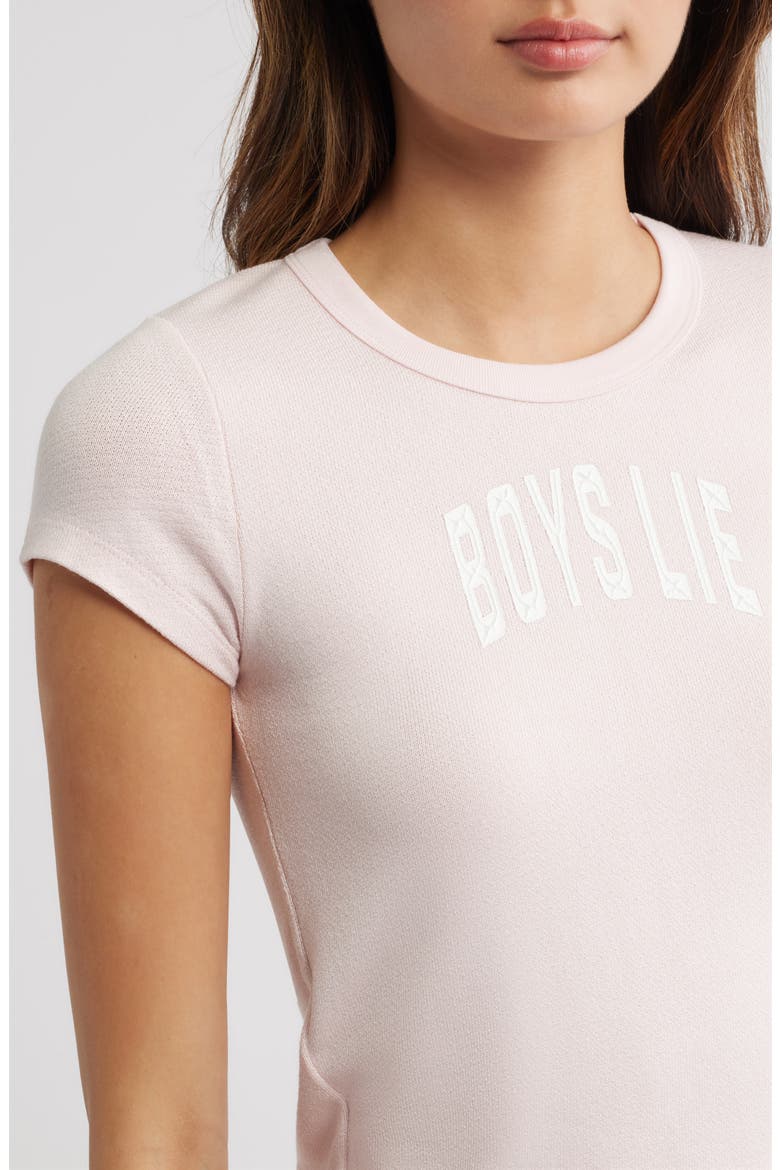 Pinky Promise Graphic Baby Tee, Alternate, color, PINK