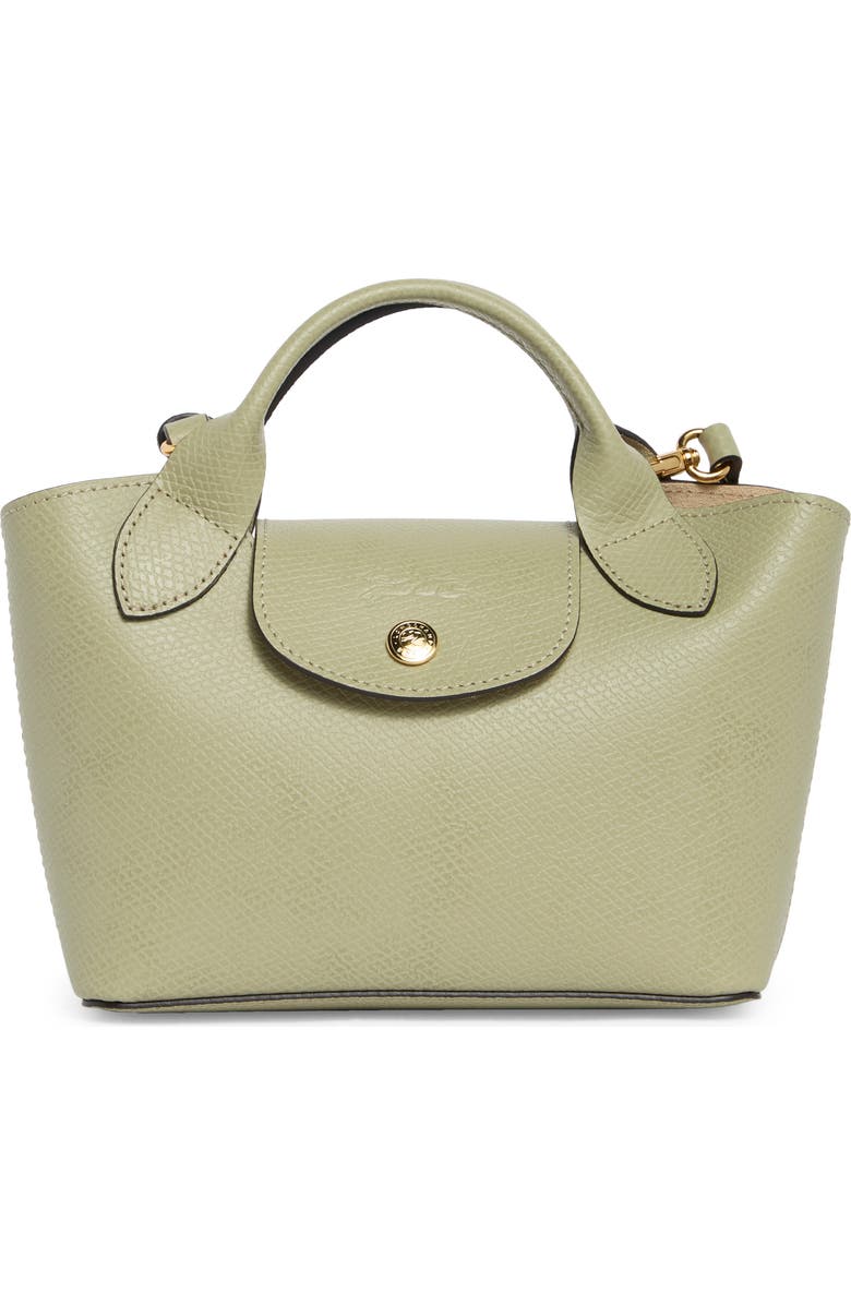 Longchamp Extra Small Épure Tote Bag, Main, color, Almond Green