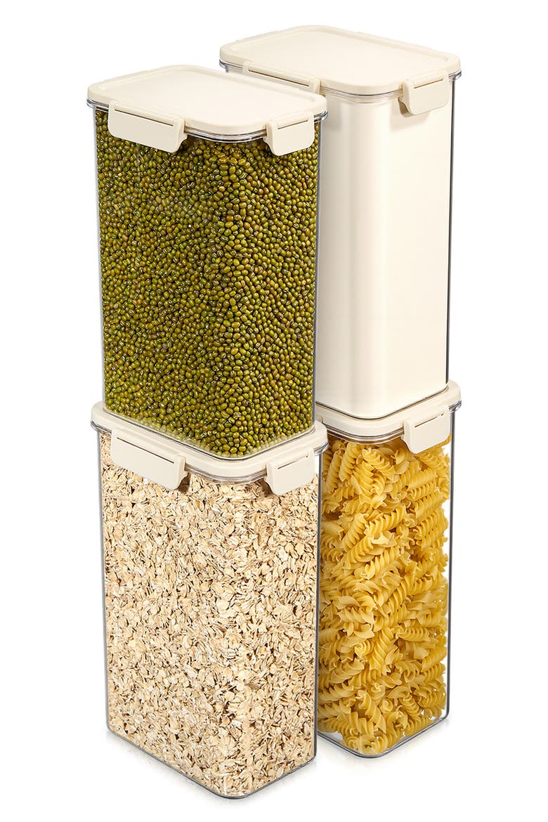 Airtight Food Storage Containers, Alternate, color, NO COLOR