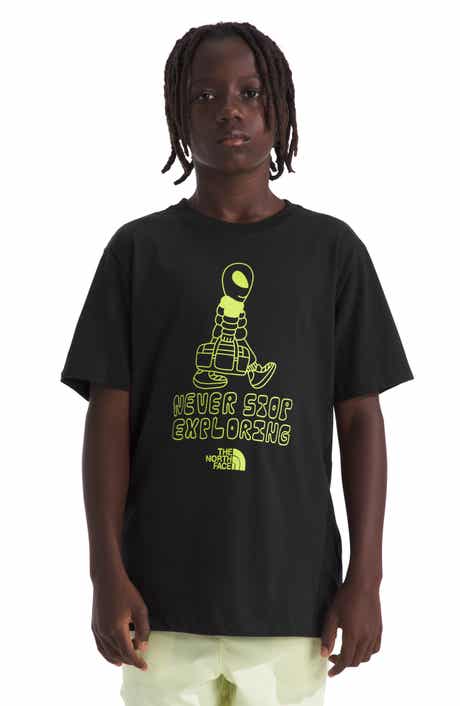 Kids' Celestial Drift Cotton Graphic T-Shirt