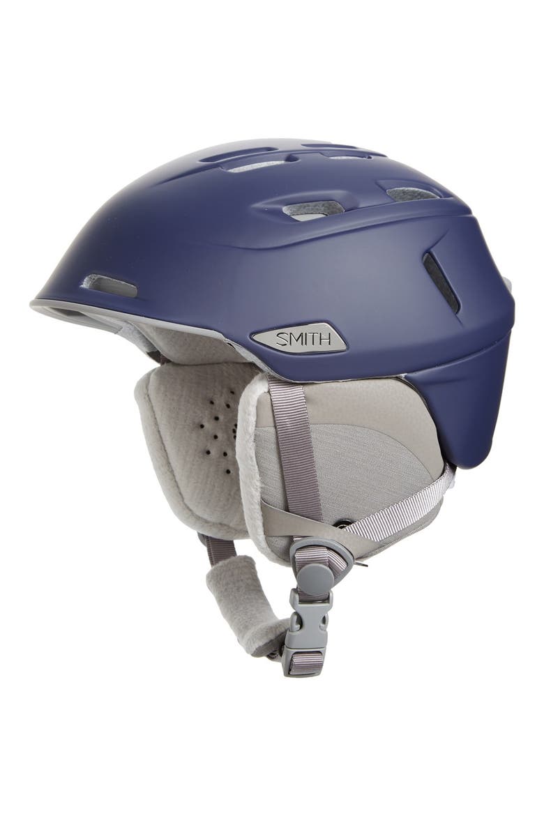 'Compass' Snow Helmet, Main, color, MATTE MIDNIGHT