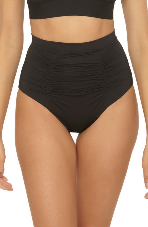 Soluna Sun Goddess High Waist Bikini Bottoms In Black