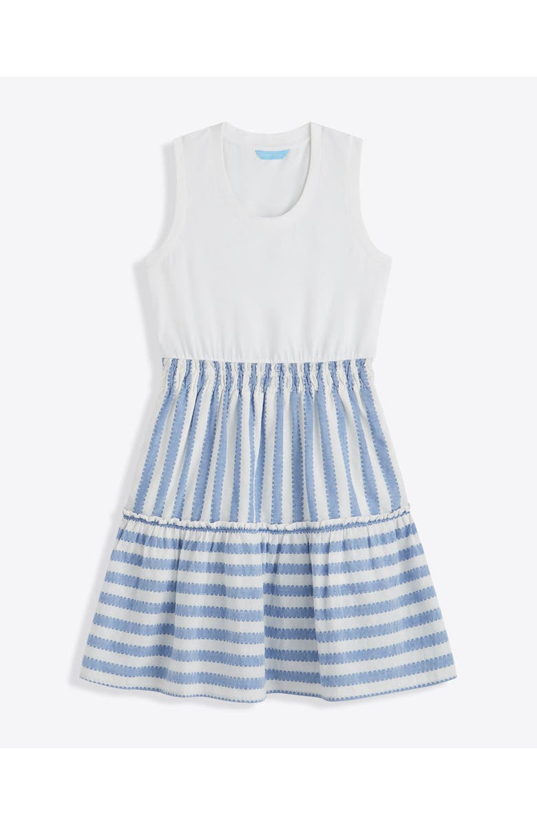 Draper James Arden Mixed Media Shirtdress, Main, color,