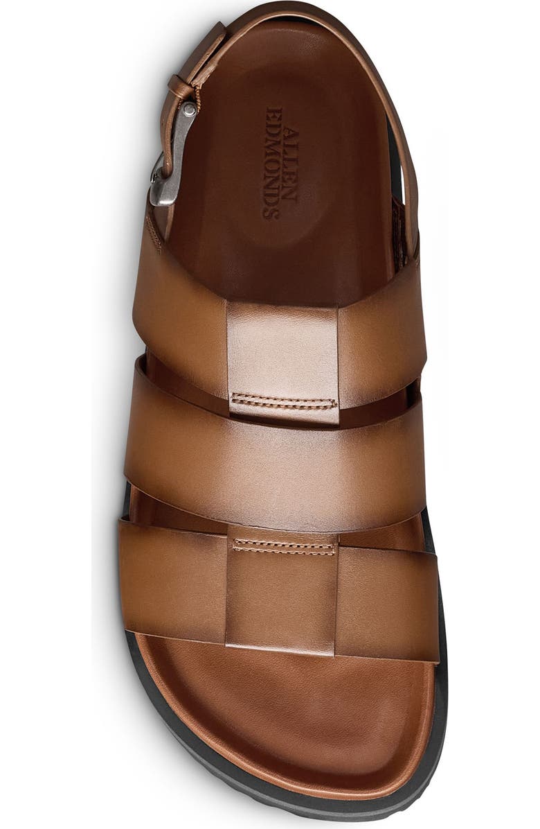 Allen Edmonds Damien Fisherman Sandal, Alternate, color, Luggage