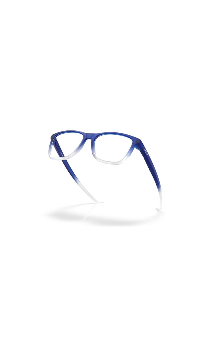 Oakley 57mm Round optical glasses, Alternate, color, Blue