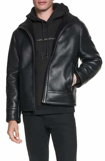 Faux Leather Moto Jacket