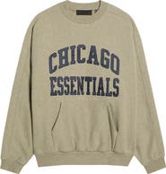 Fear of God Essentials Chicago Bears 90s Relaxed Crewneck Sweatshirt