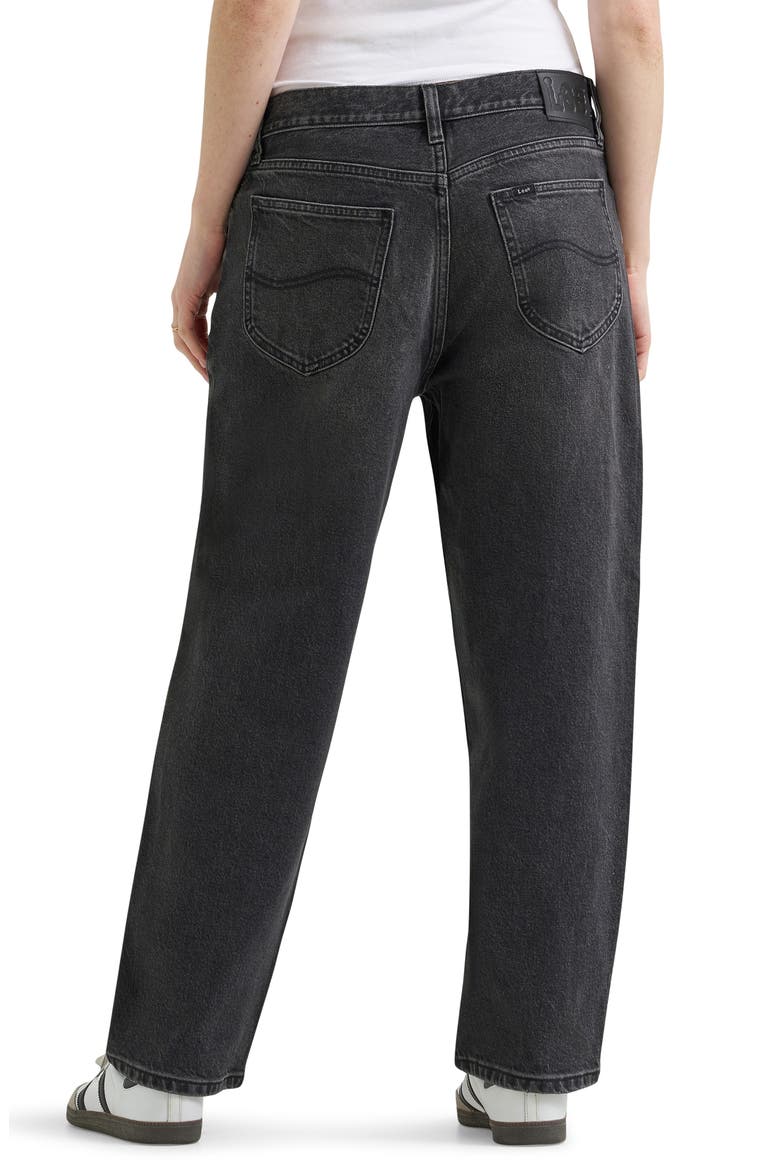 Low Slung Low Rise Slouchy Jeans, Alternate, color, OFF WORLD