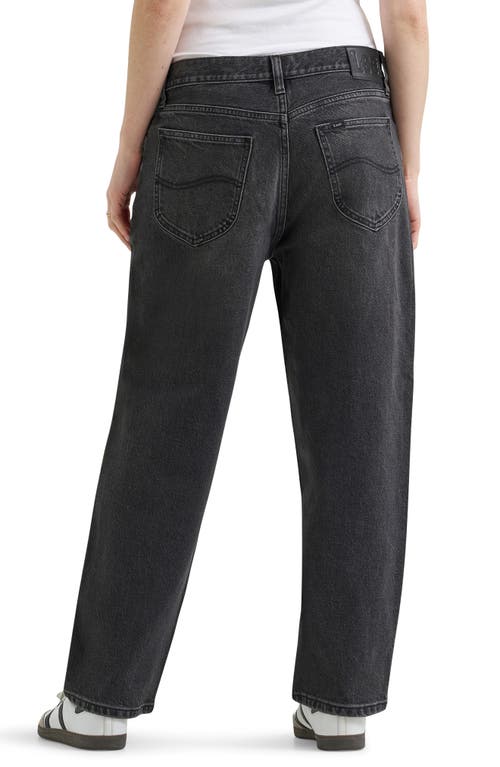 Lee Low Slung Slouchy Jeans In Black