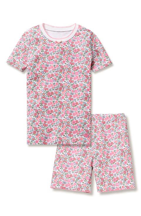 Kids' Fitted Two-Piece Pima Cotton Short Pajamas (Toddler, Little Kid & Big Kid)