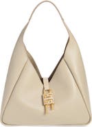 Givenchy Medium G-Lock Leather Hobo Bag