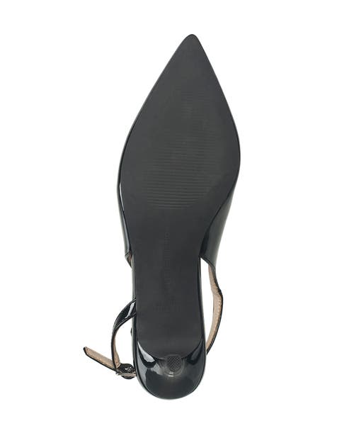 French Connection Women's Vichy Double Strap Slingback In Black