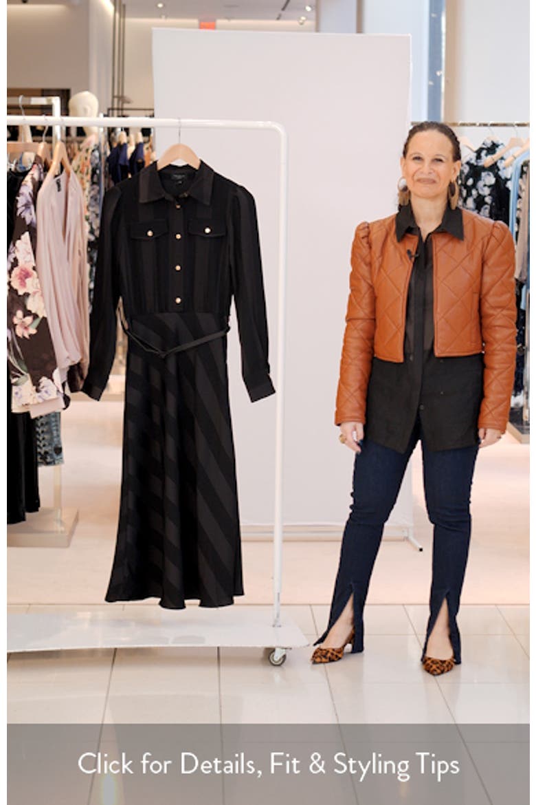 Isabelle Long Sleeve Shirtdress video