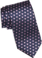 Canali Geometric Silk Tie