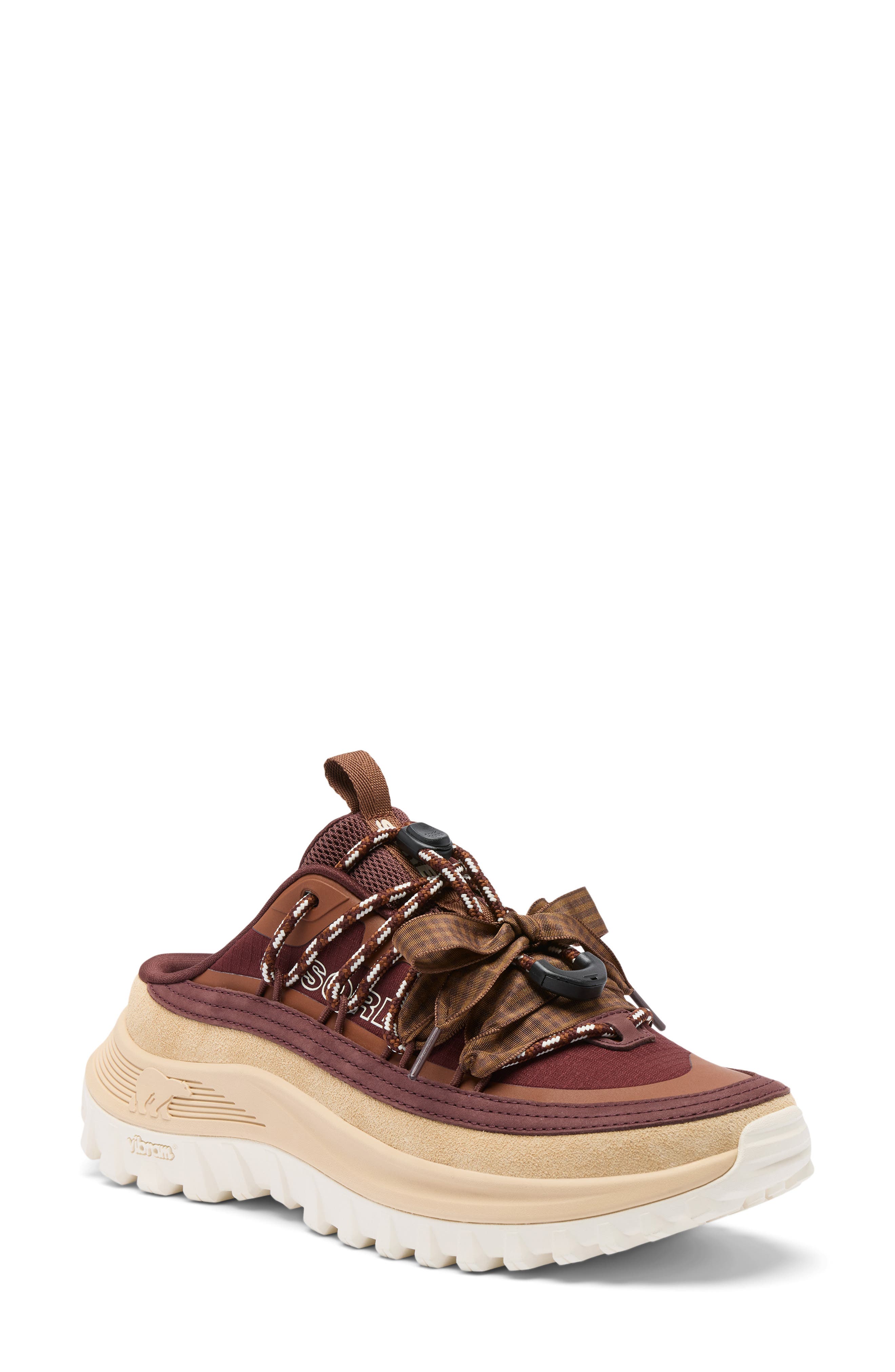 Callsign Lug Sole Mule, Main, color, RED LODGE/ DARK AUBURN