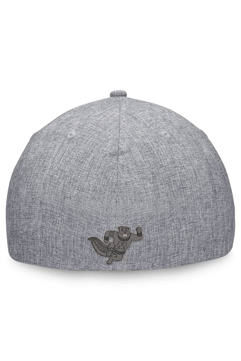 Men's Top of the World Gray Minnesota Golden Gophers Top Grit Flex Hat, Alternate, color, Gray