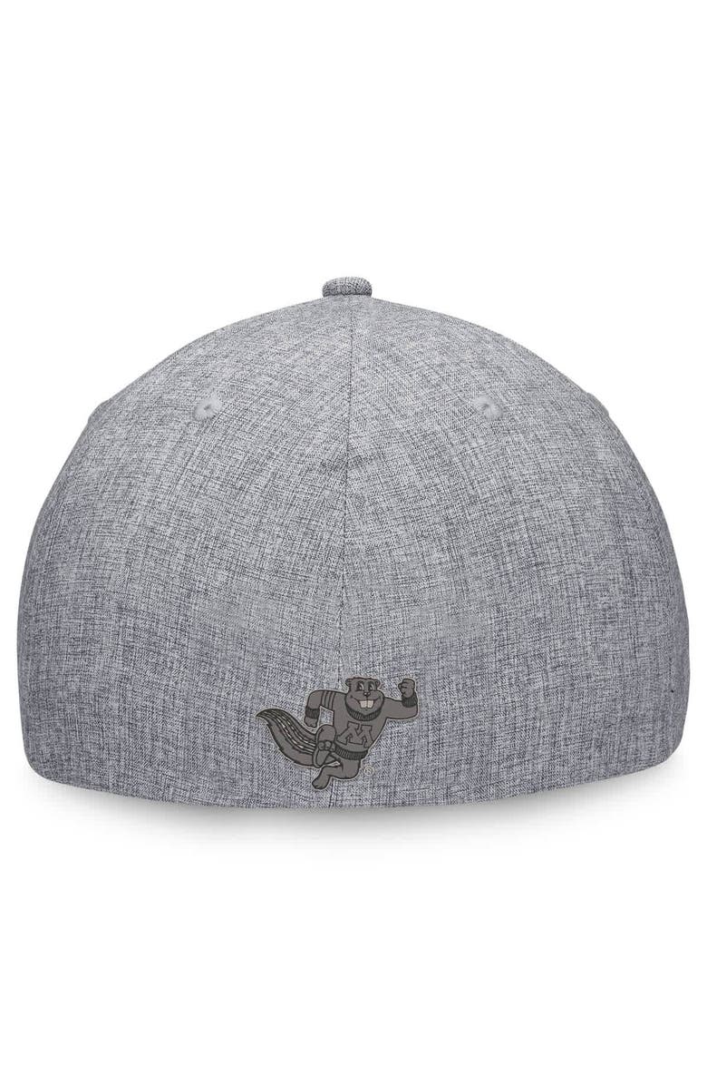 TOP OF THE WORLD Men's Top of the World Gray Minnesota Golden Gophers Top Grit Flex Hat, Alternate, color, Gray