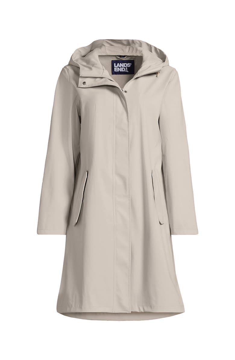 Lands' End Squall Rain Slicker Coat, Alternate, color, 