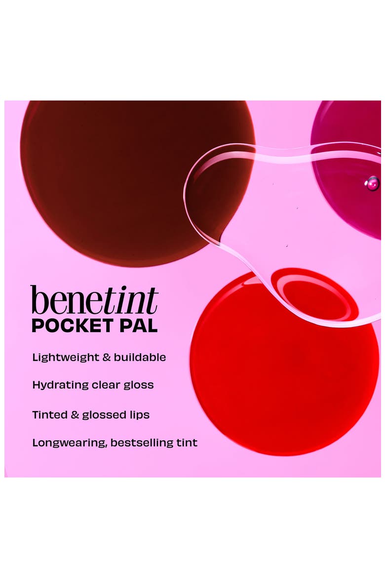 Benetint Pocket Pal Dual-Ended Longwear Lip Tint & Gloss, Alternate, color, DARK CHERRY