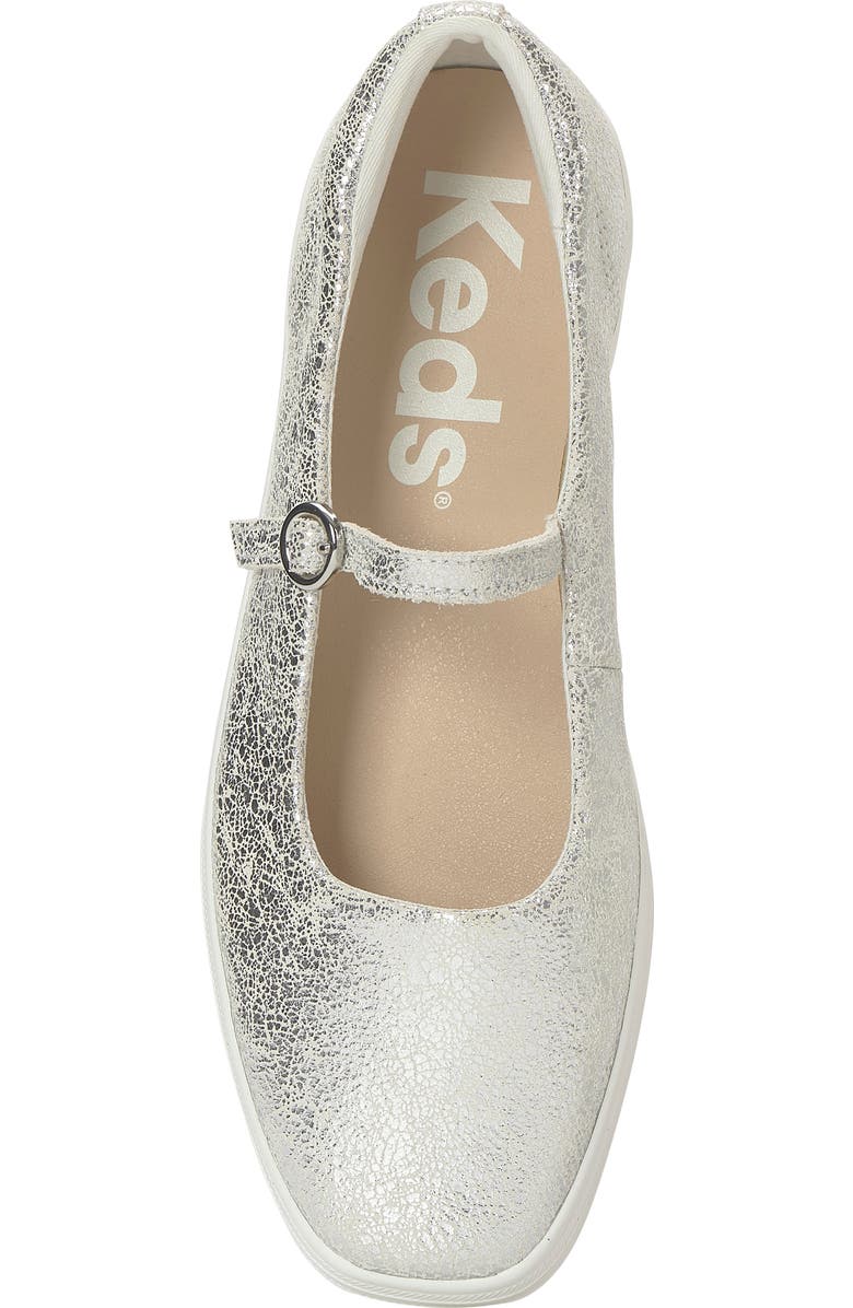 Keds<sup>®</sup> Square Toe Mary Jane Sneaker, Alternate, color, Silver Grey