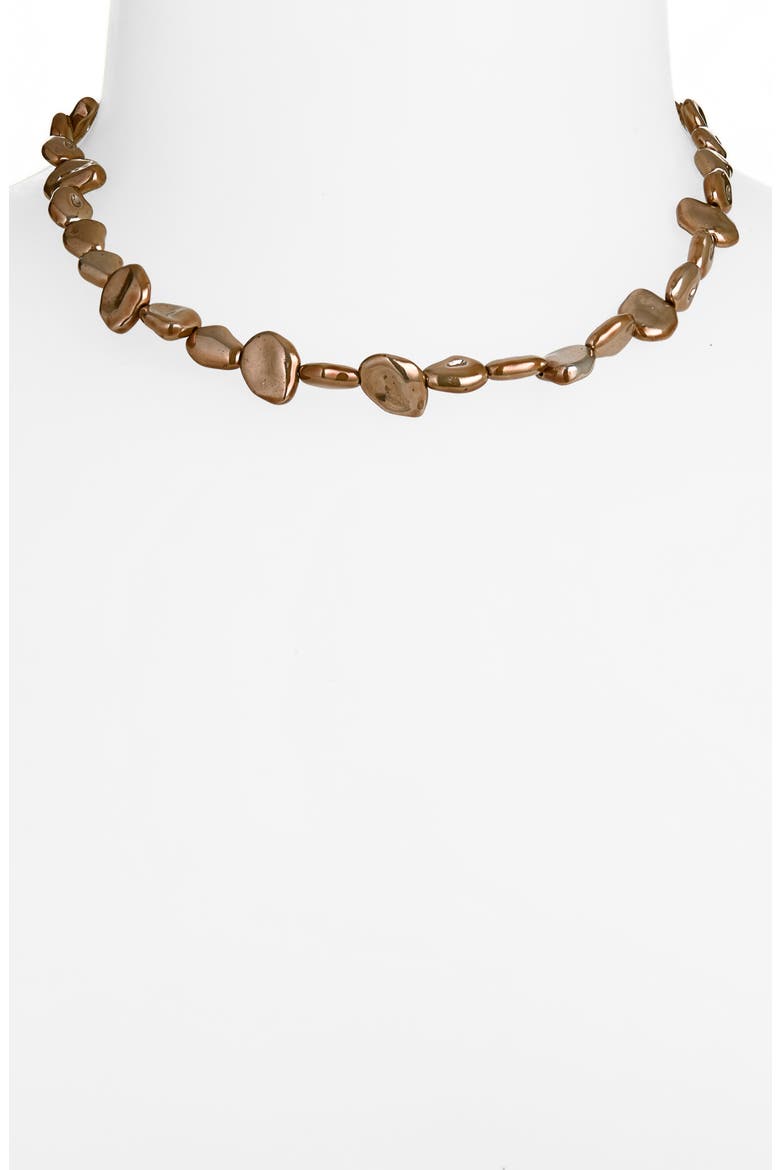 Moonshadow Hematite Necklace, Alternate, color, MOONSHADOW