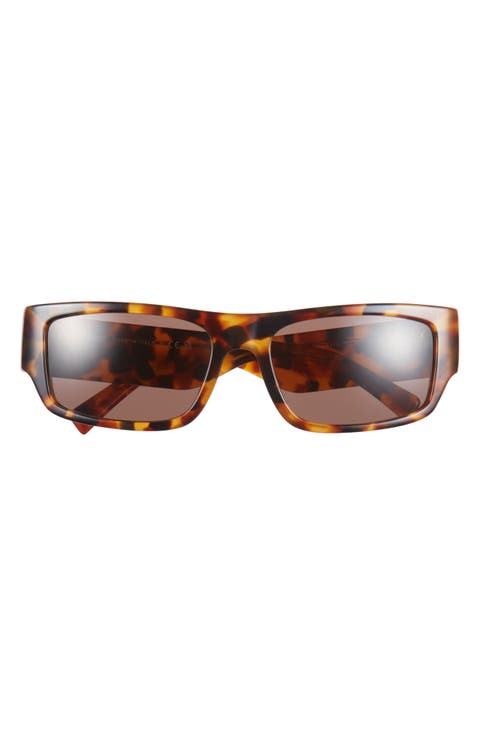 56mm Rectangle Sunglasses