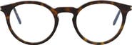 Saint Laurent 48mm Round Optical Glasses