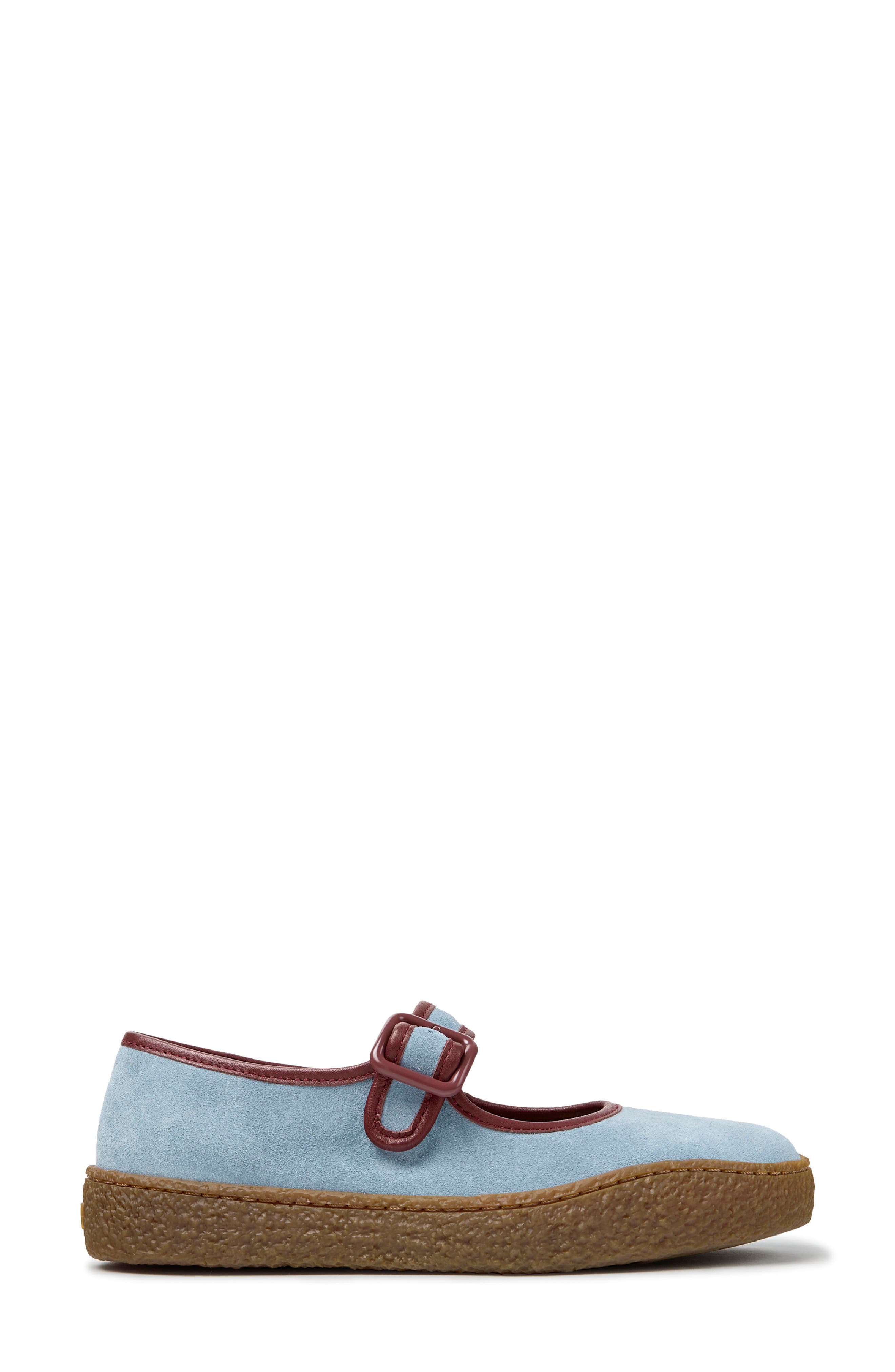 Peu Terreno Mary Jane Flat, Alternate, color, LIGHT/ PASTEL BLUE