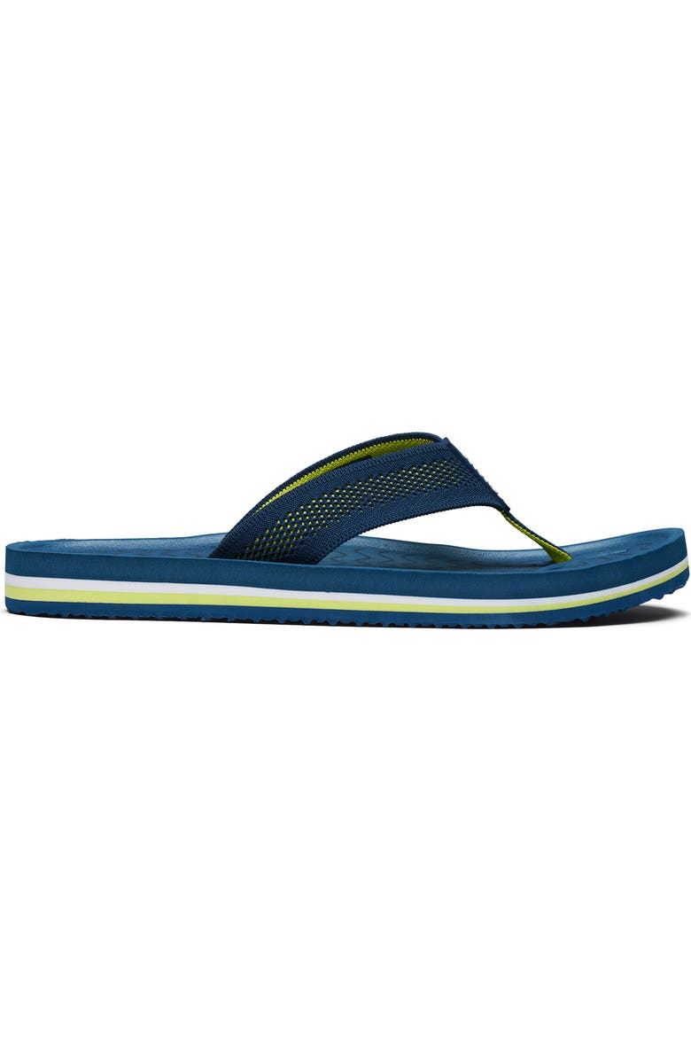 Swims Napoli Flip Flop, Alternate, color, Aegean Blue