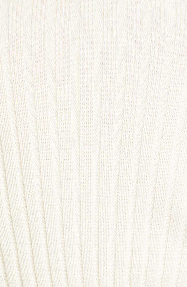 Brock Collection Rib Knit Cashmere & Silk Sweater, Alternate, color, 