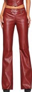 I.AM.GIA Reika Faux Leather Flare Pants