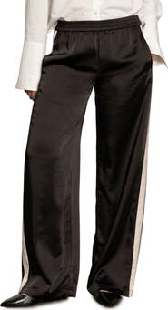 Sanctuary Satin Track Pants
