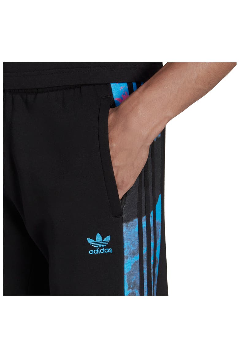 Camouflage Series Sweatpants, Alternate, color, BLACK/ PULSE BLUE