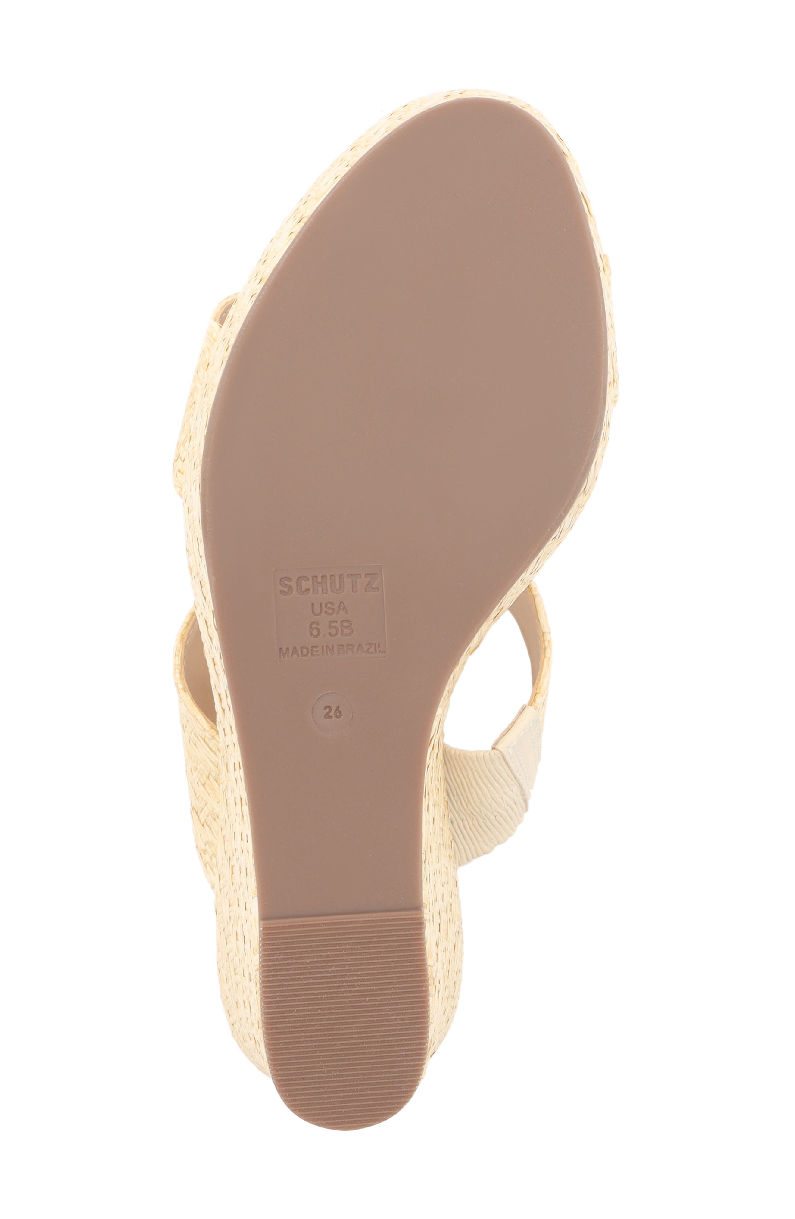 Schutz Tarla Platform Wedge Slide Sandal, Alternate, color, 