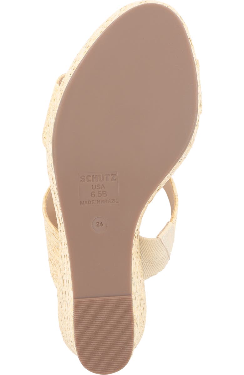 Schutz Tarla Platform Wedge Slide Sandal, Alternate, color,