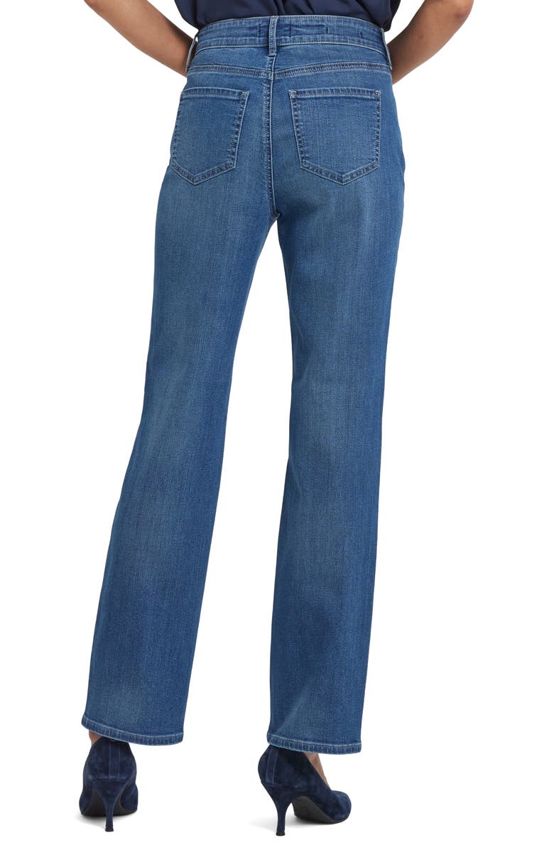 NYDJ Marilyn High Waist Straight Leg Jeans, Alternate, color, Lake Notre Dame